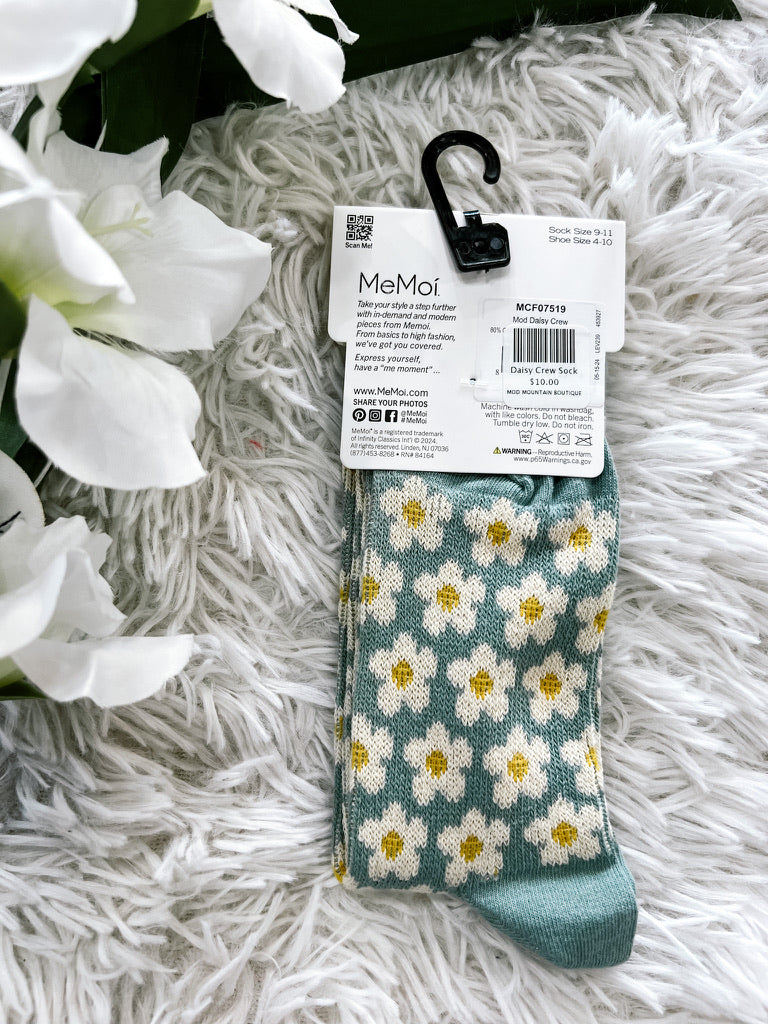 Daisy Crew Sock