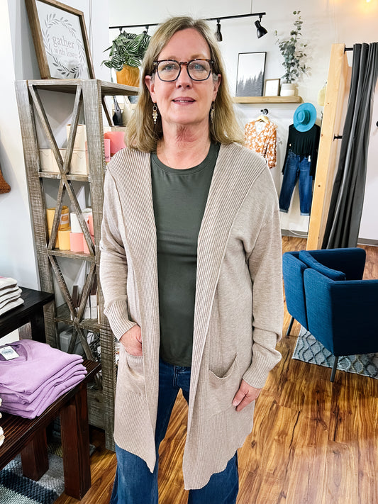 Mushroom Cardigan