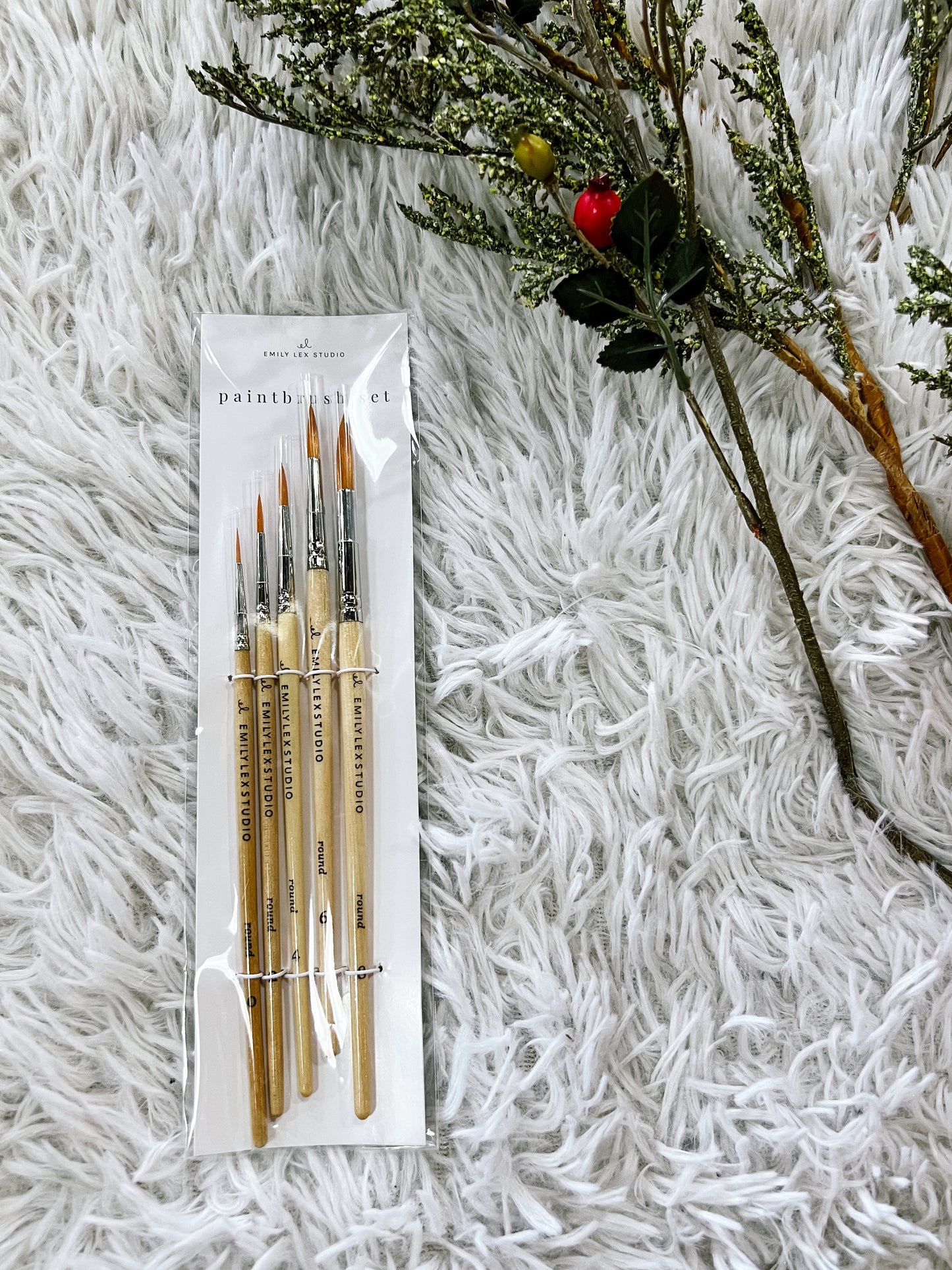 Watercolor Paintbrush Set