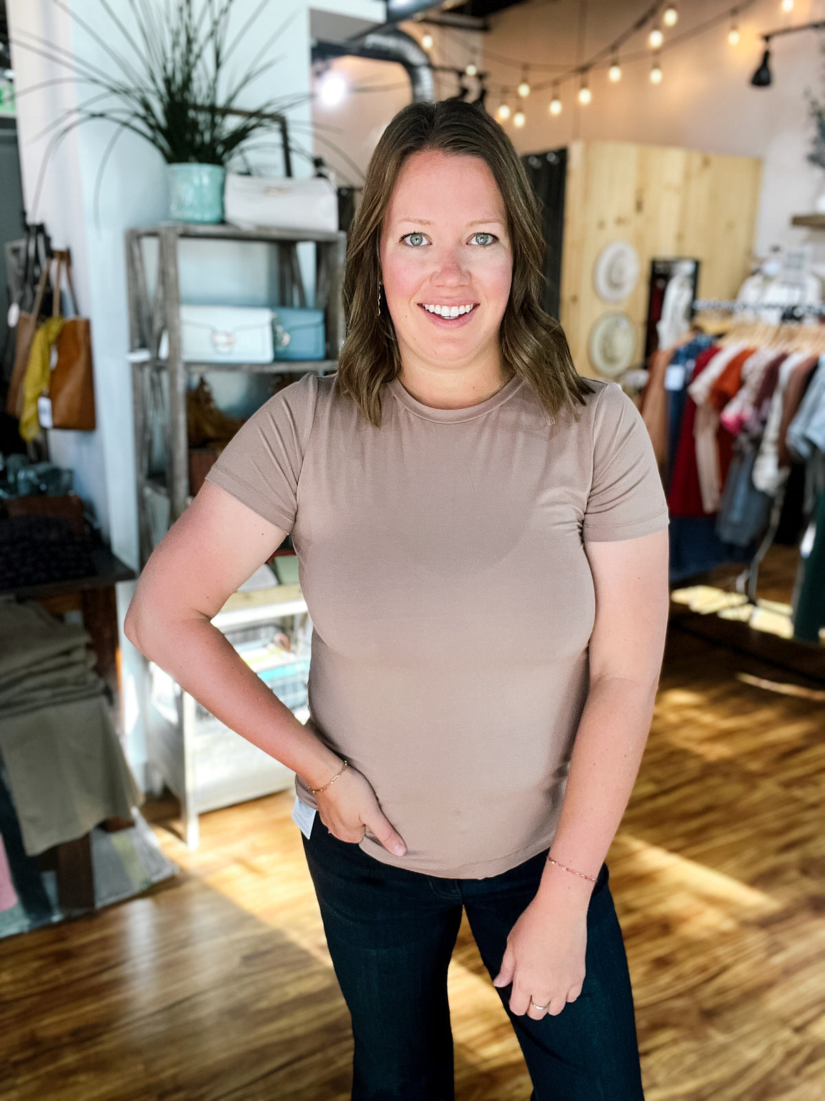Modal Round Neck Top