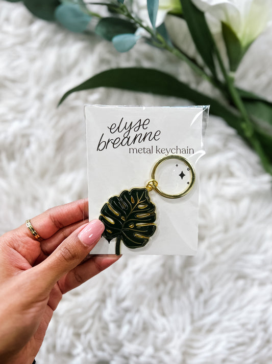 Leaf Keychain