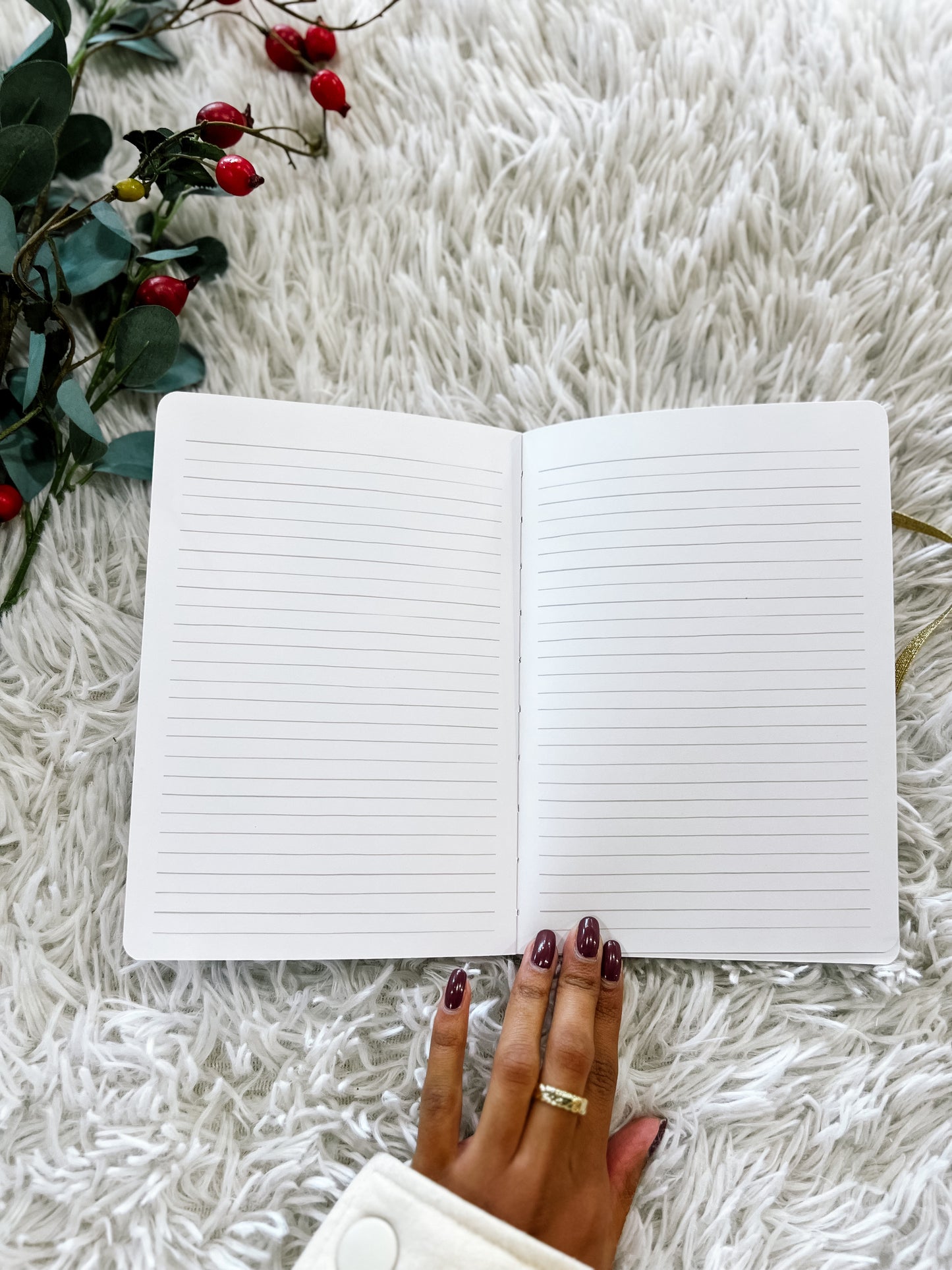 Garden Blooms Lined Journal