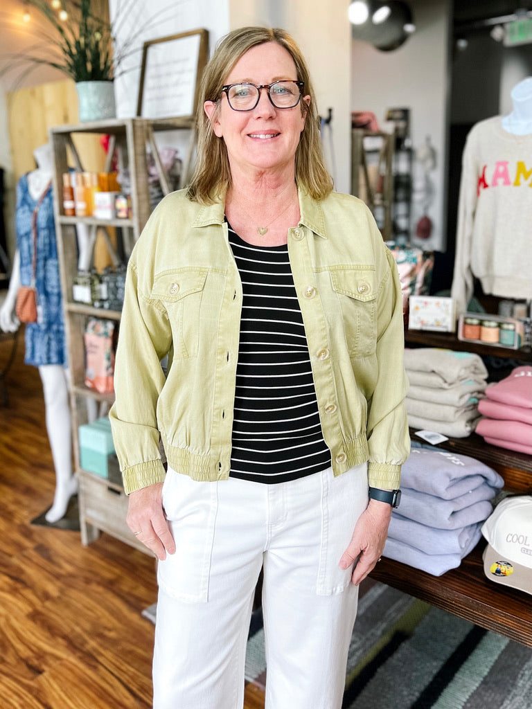 Mustard Short Jacket
