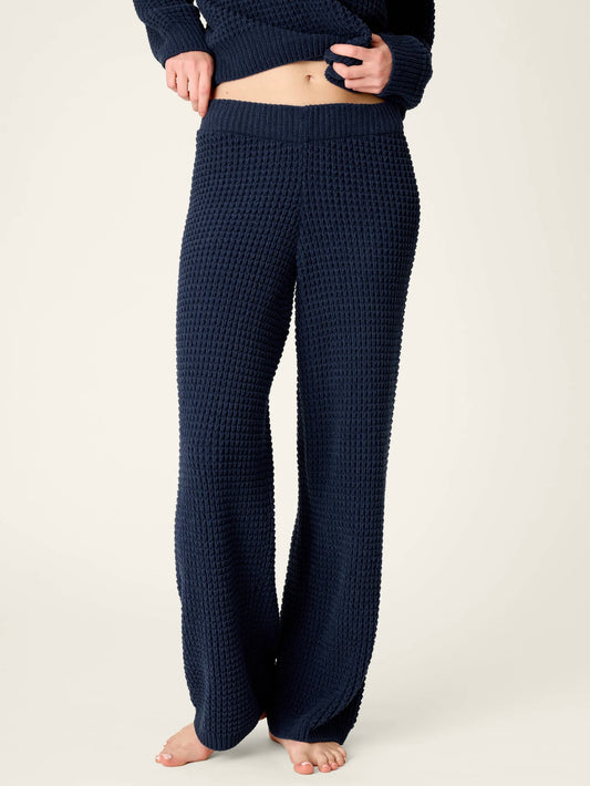 Navy Blue Chenille Lounge Pants