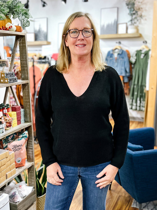 Tucker Black Sweater