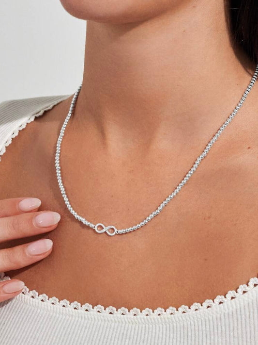 Silver Infinity Necklace