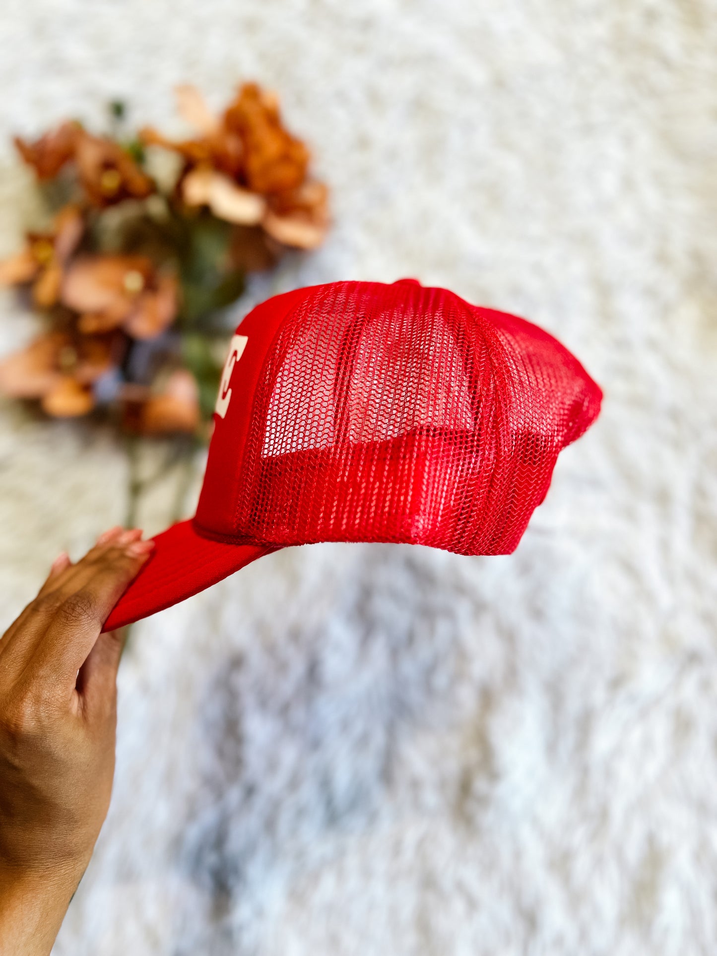 Red Game Day Hat