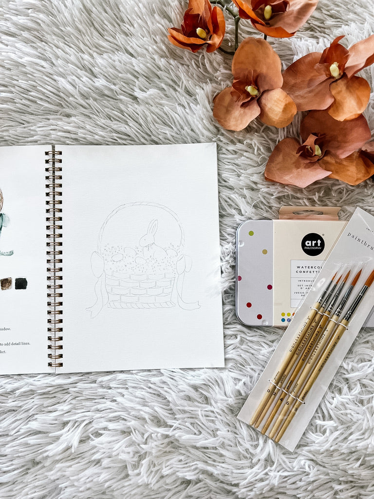 Spring Watercolor Book