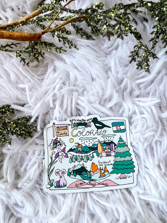 Colorado Souvenir Magnet