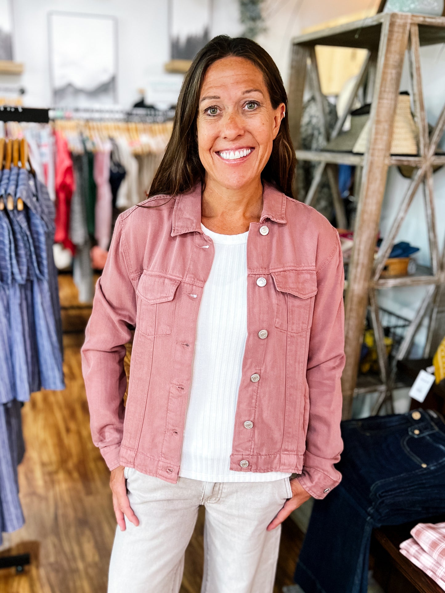 Dusty Rose Jacket