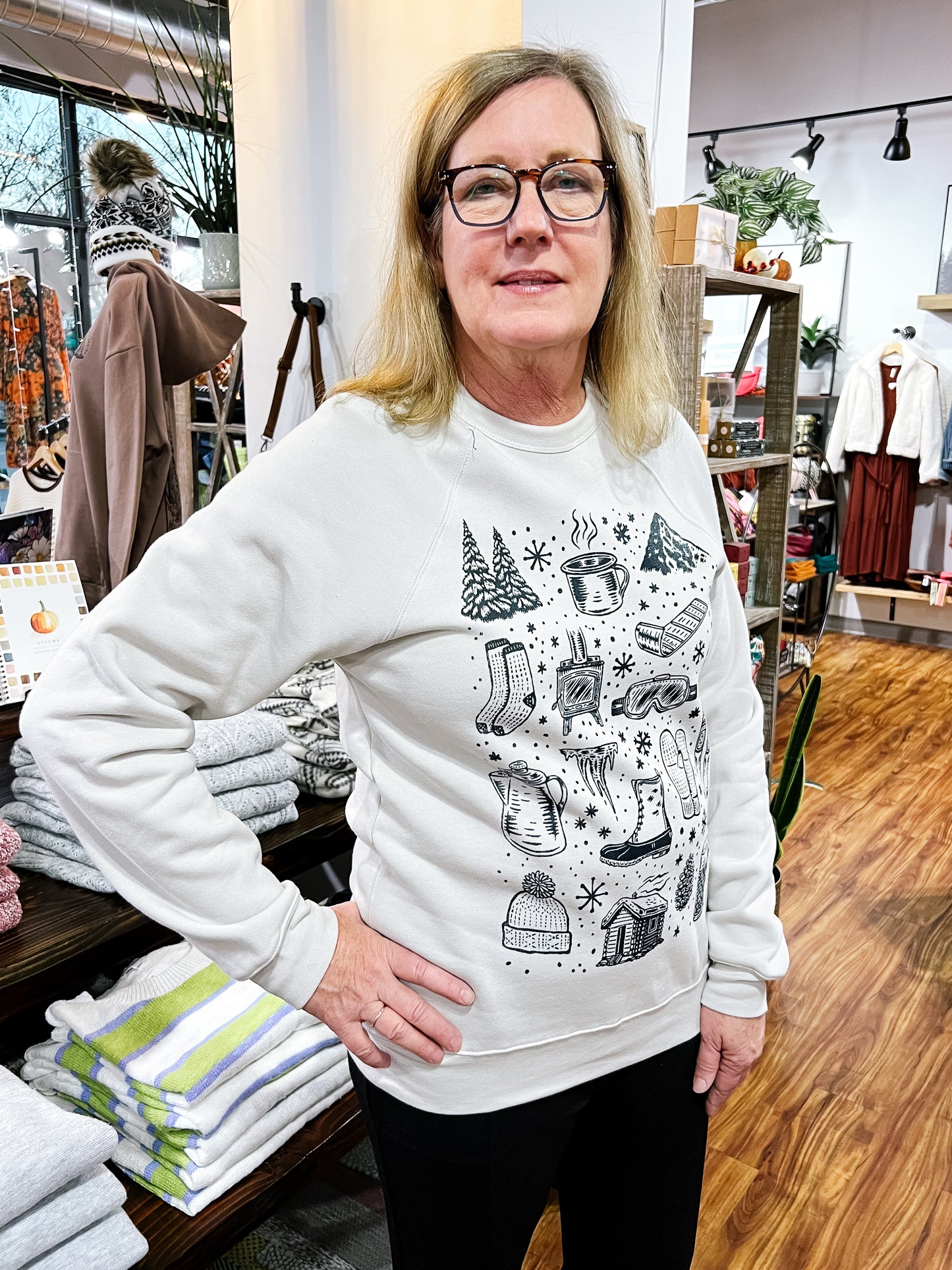 Sand Winter Time Sweatshirt