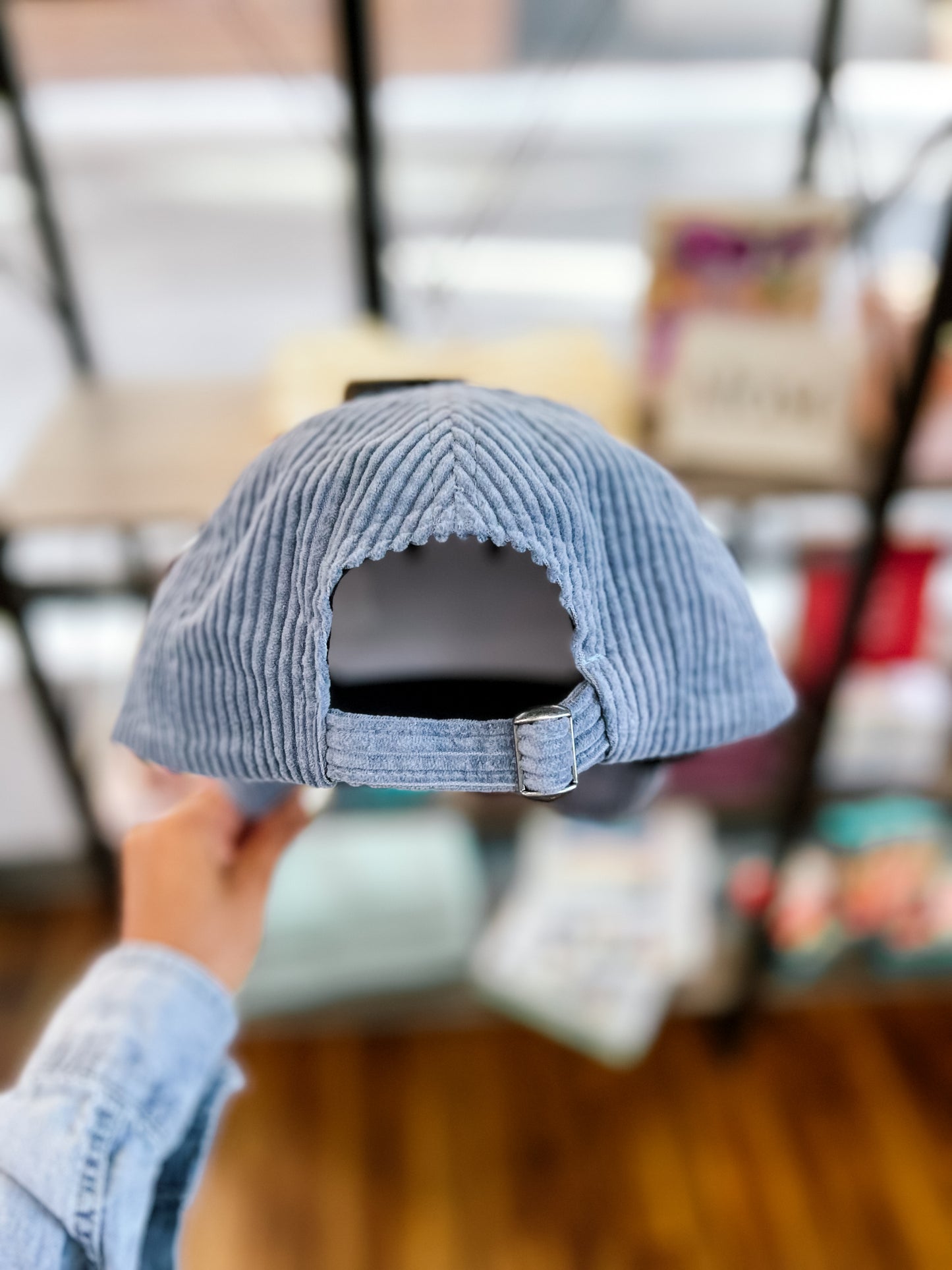 Dusty Blue Mama Hat