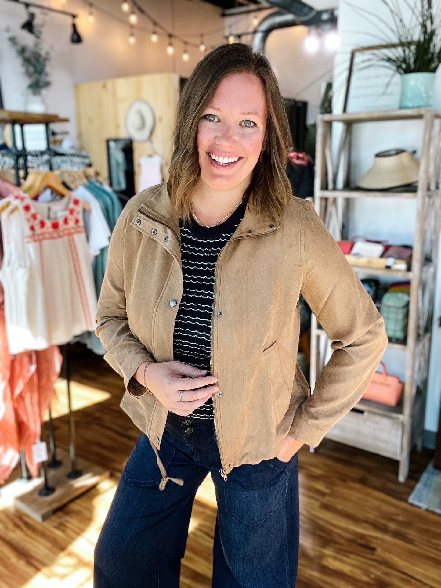 Camel Utility Jacket