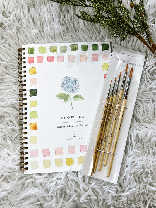 Watercolor Workbook Flowers