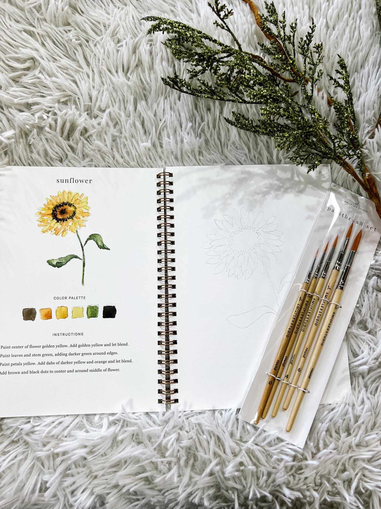 Watercolor Workbook Flowers