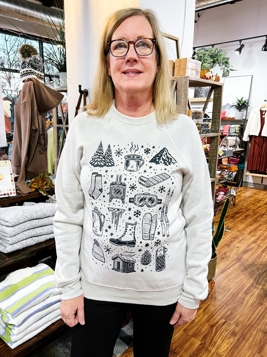 Sand Winter Time Sweatshirt