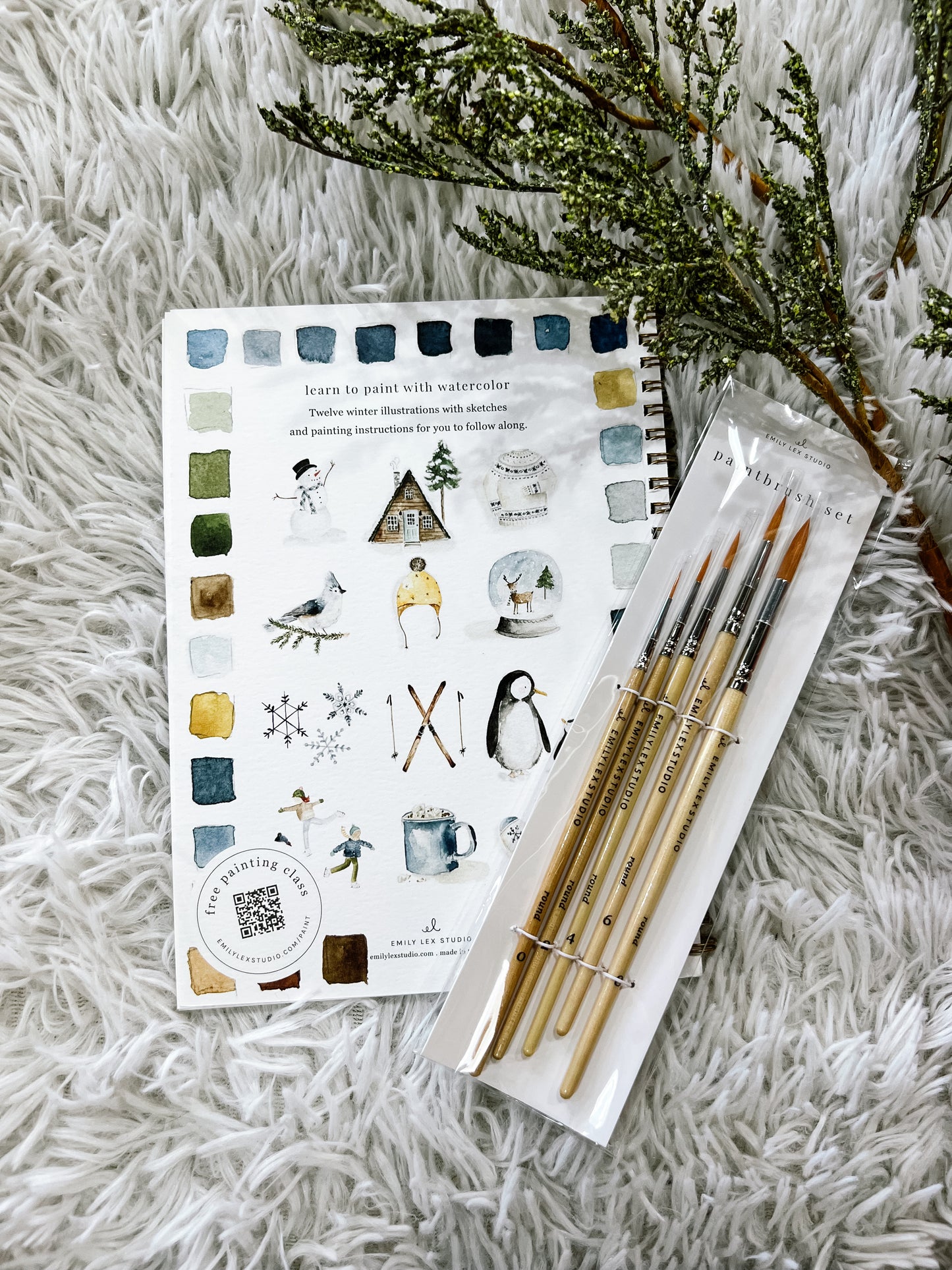Watercolor Workbook Winter
