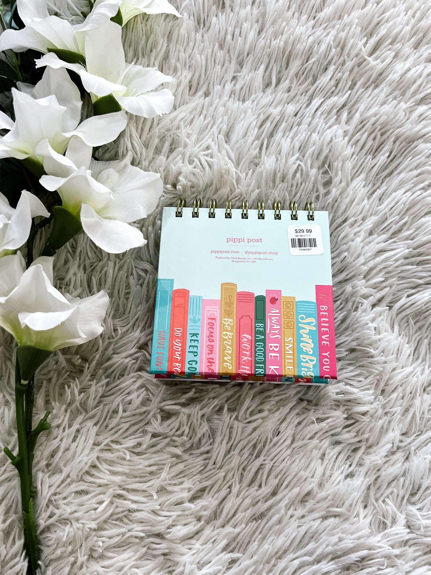 52 Weeks of Affirmations Quotes Flip Calendar