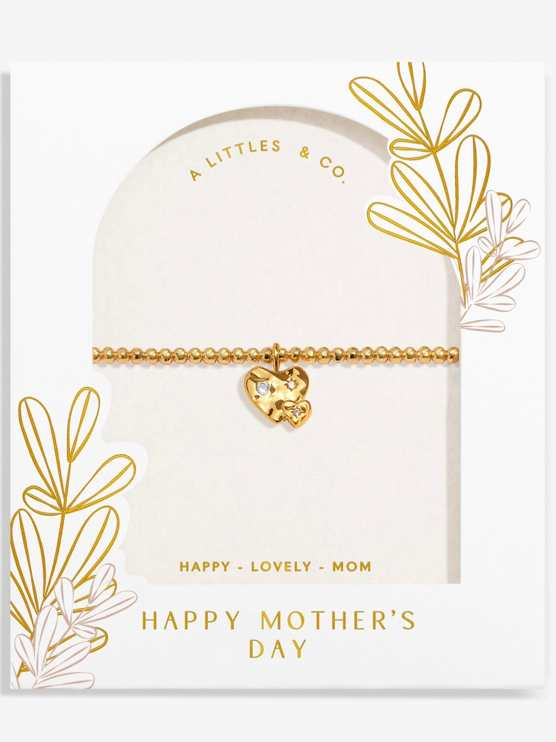 Gold Happy Mothers Day Bracelet
