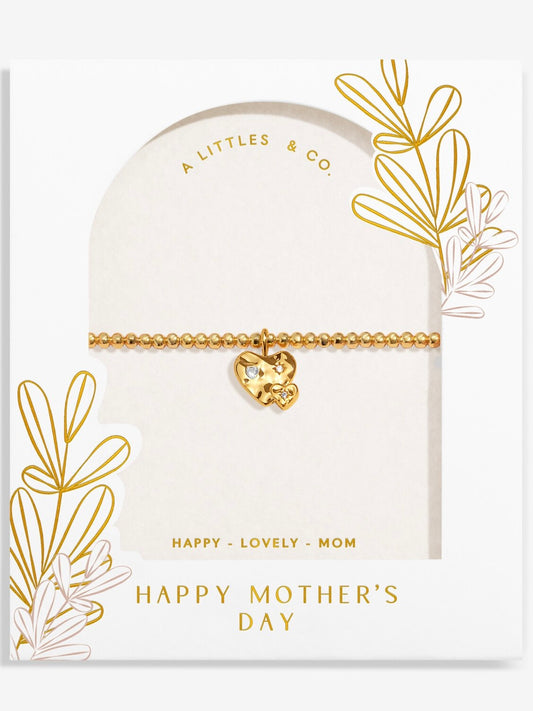 Gold Happy Mothers Day Bracelet