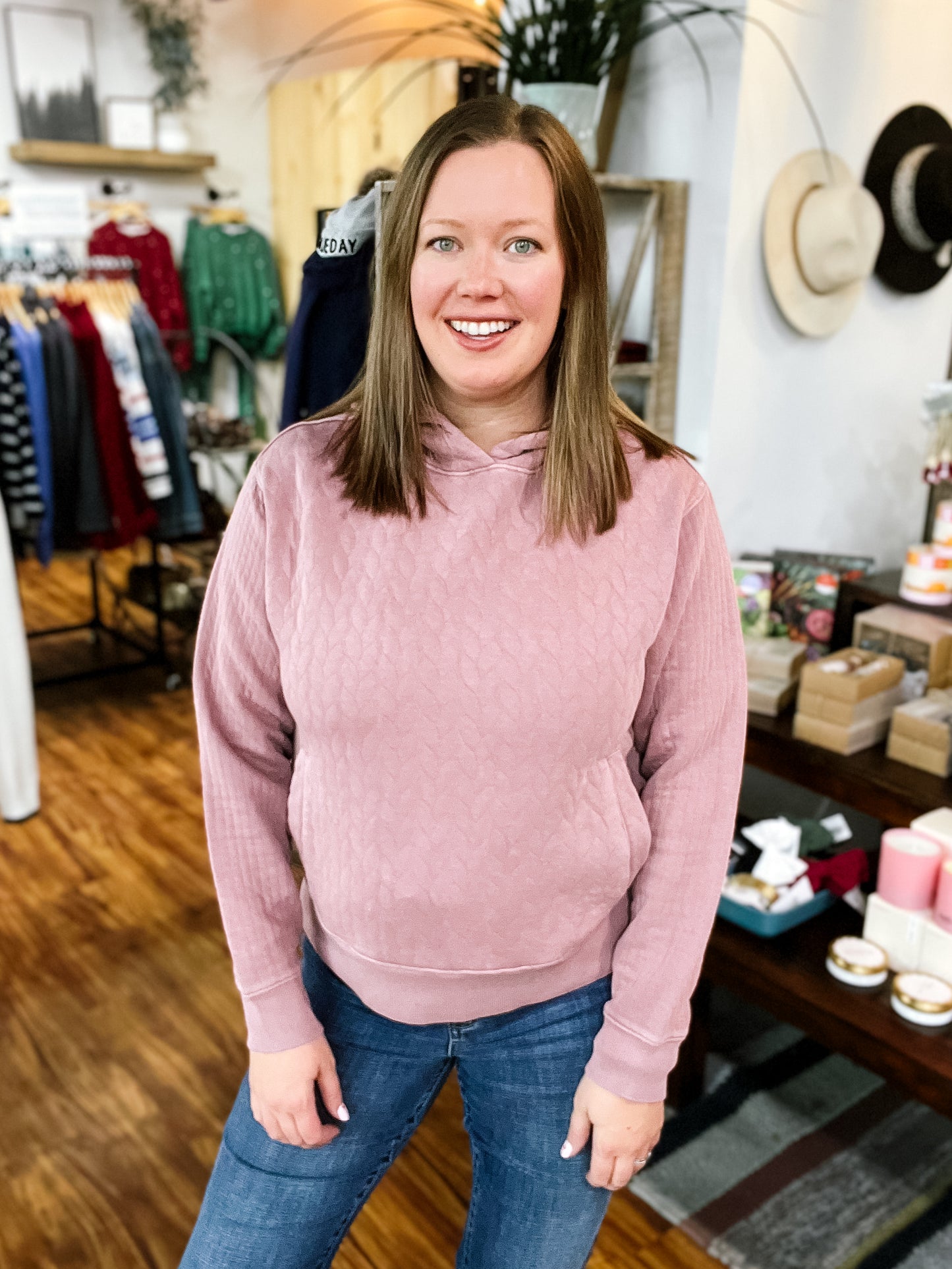 Vintage Mauve Hoodie