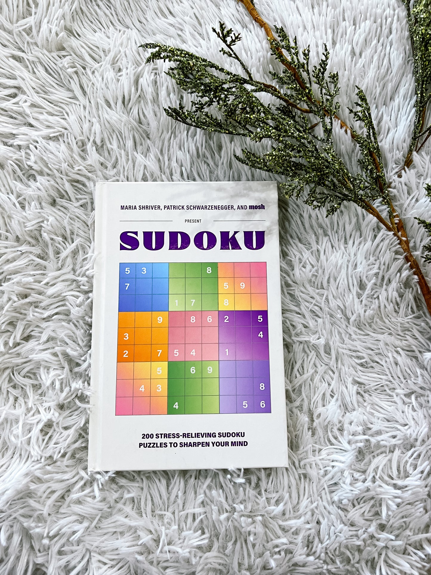 Stress-Relieving Hardcover Puzzle Books