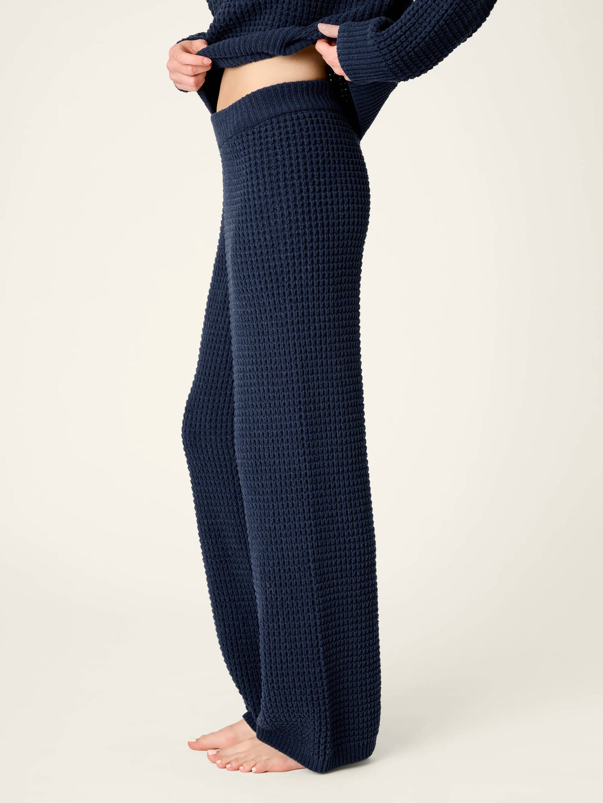 Navy Blue Chenille Lounge Pants