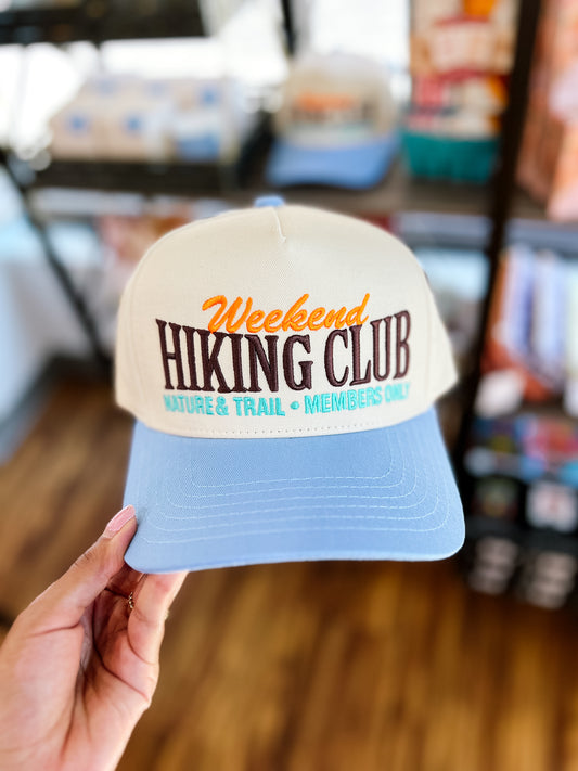 Weekend Hiking Club Hat