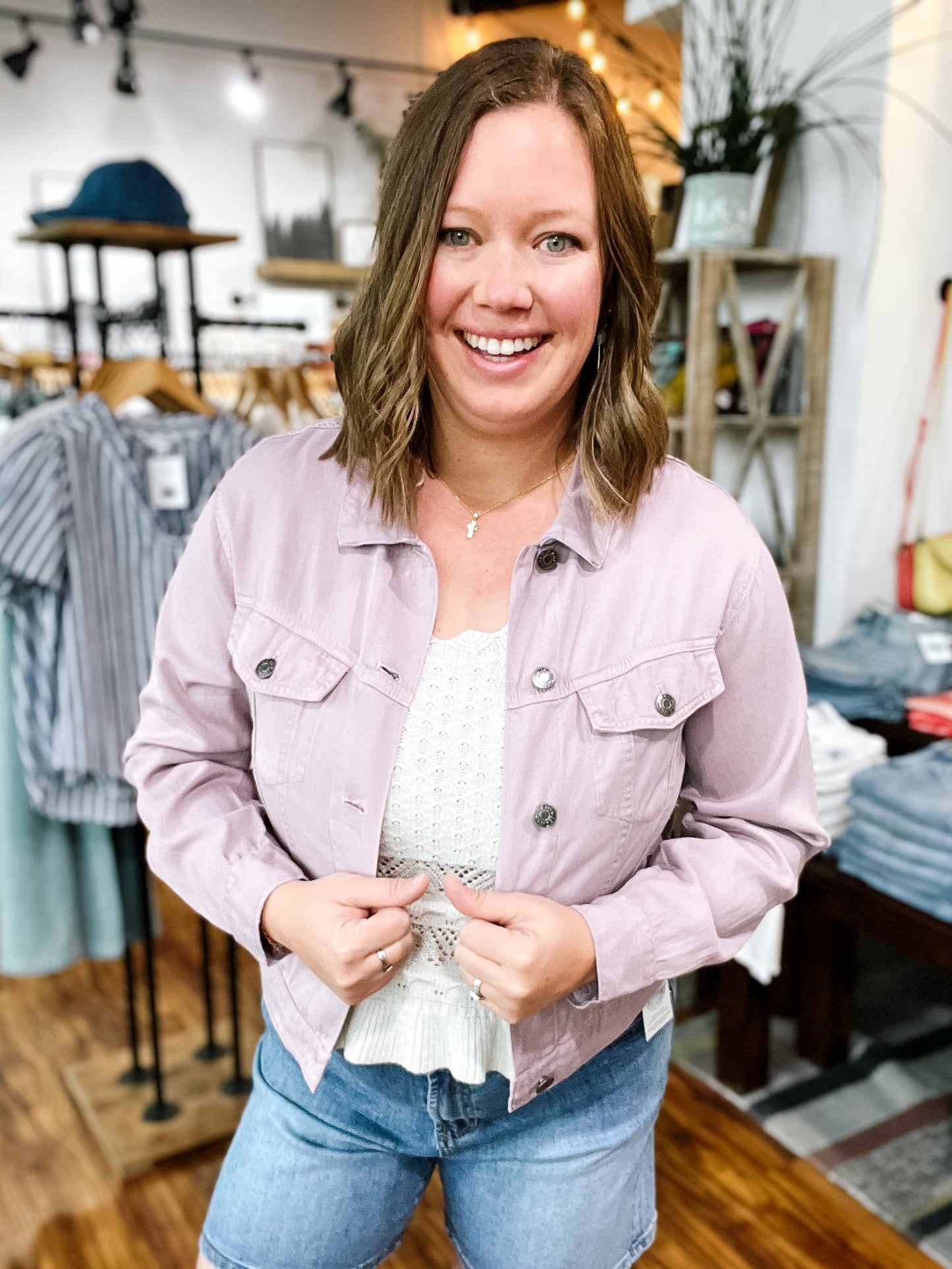Dusty Rose Jacket