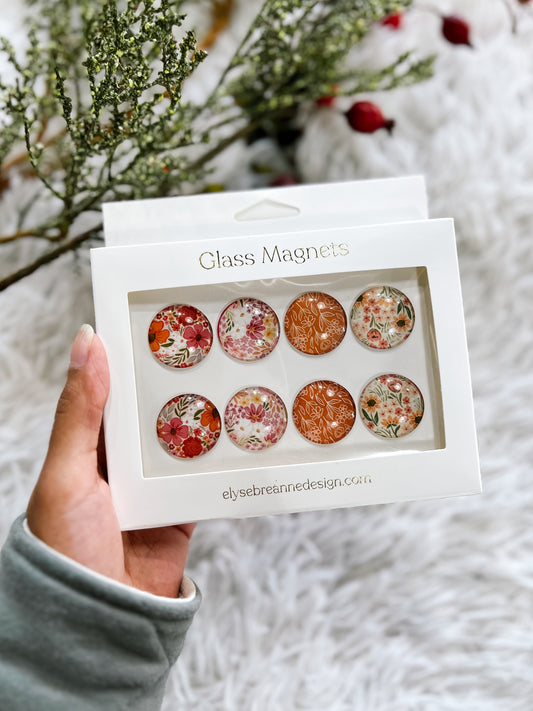 Fall Glass Magnets