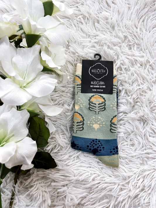 Romantico Blue/Green Sock