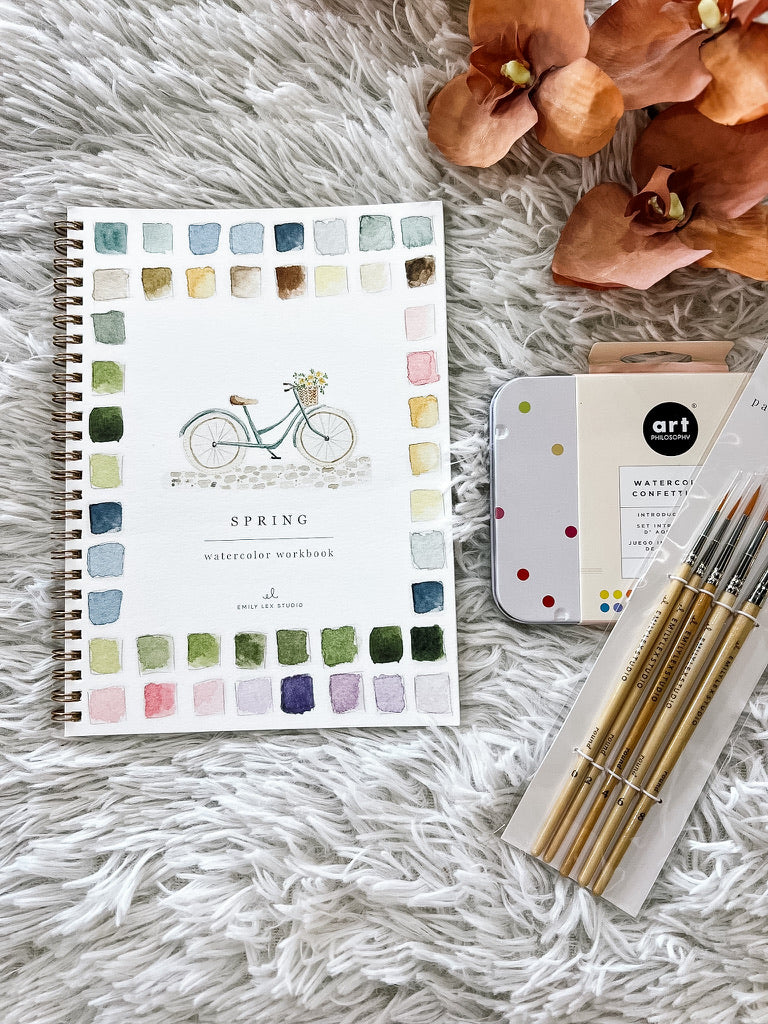 Spring Watercolor Book
