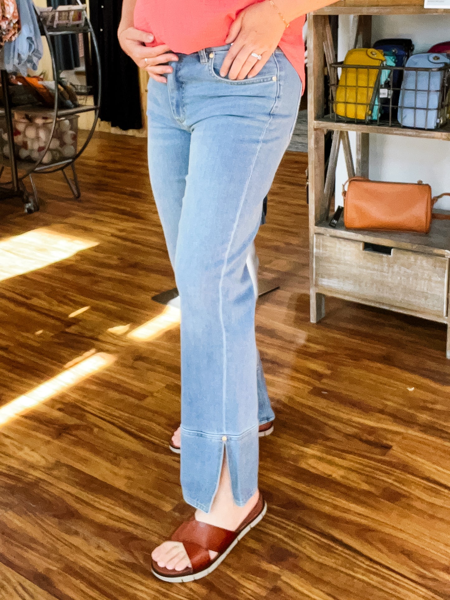 Kennedy Straight Cowboy Sky Jean