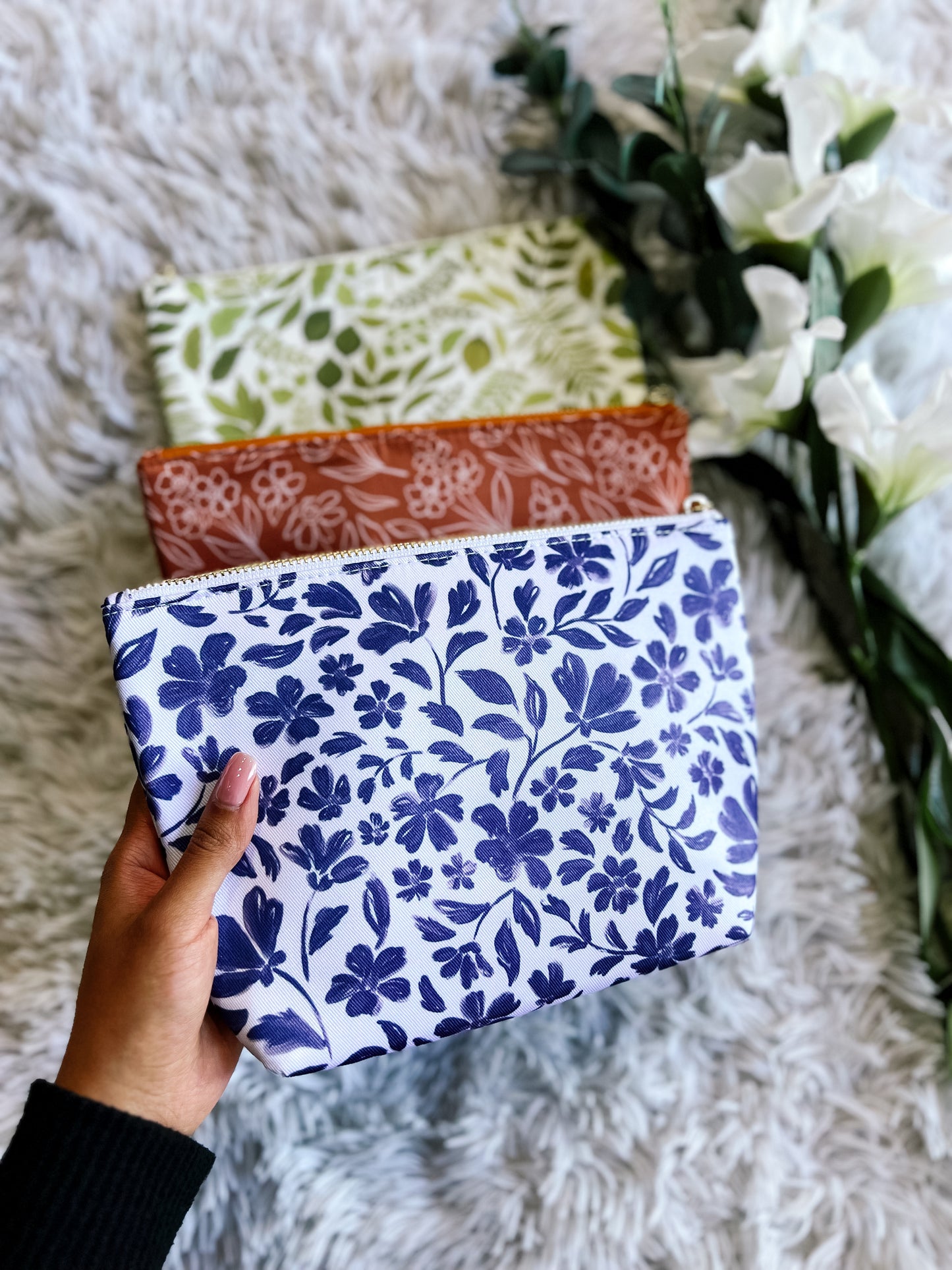 Floral Pouches