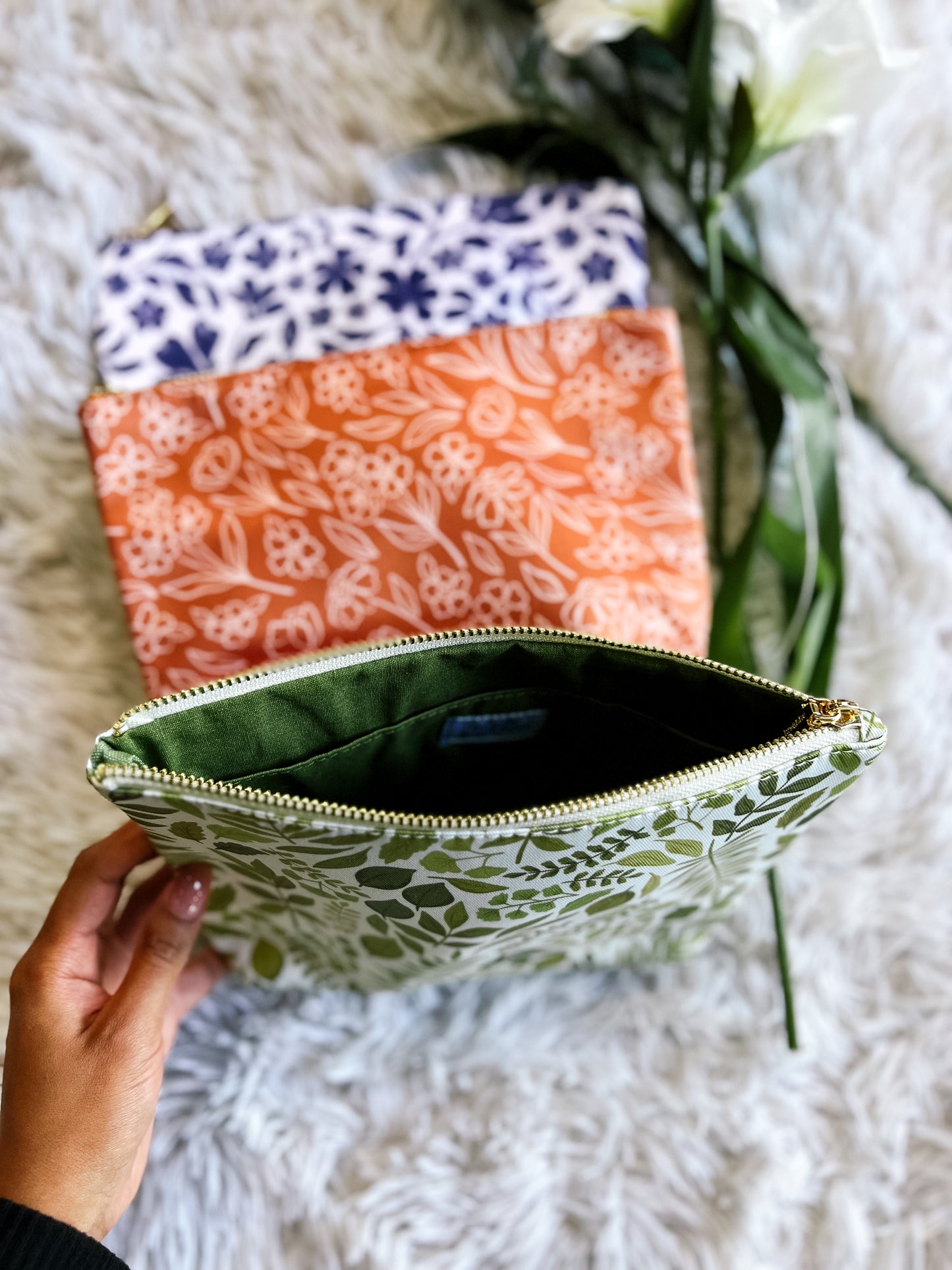 Floral Pouches