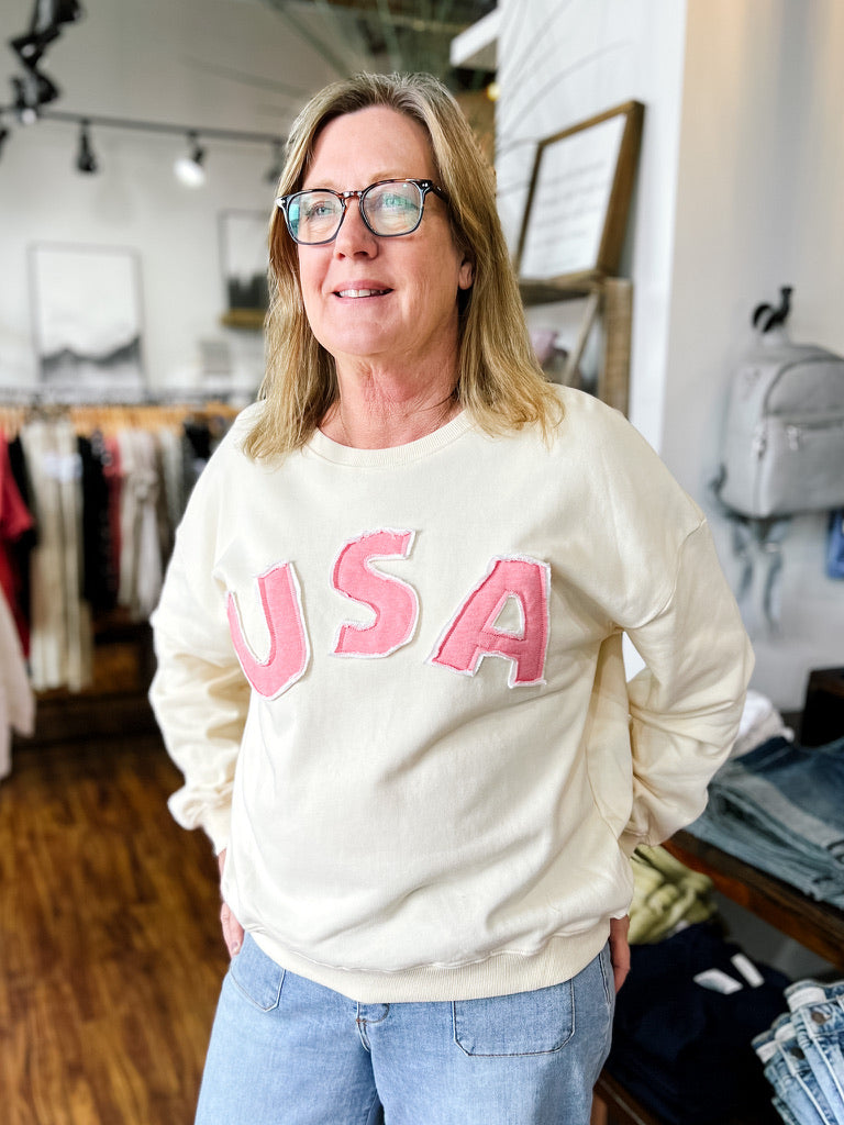 Cream USA Sweatshirt
