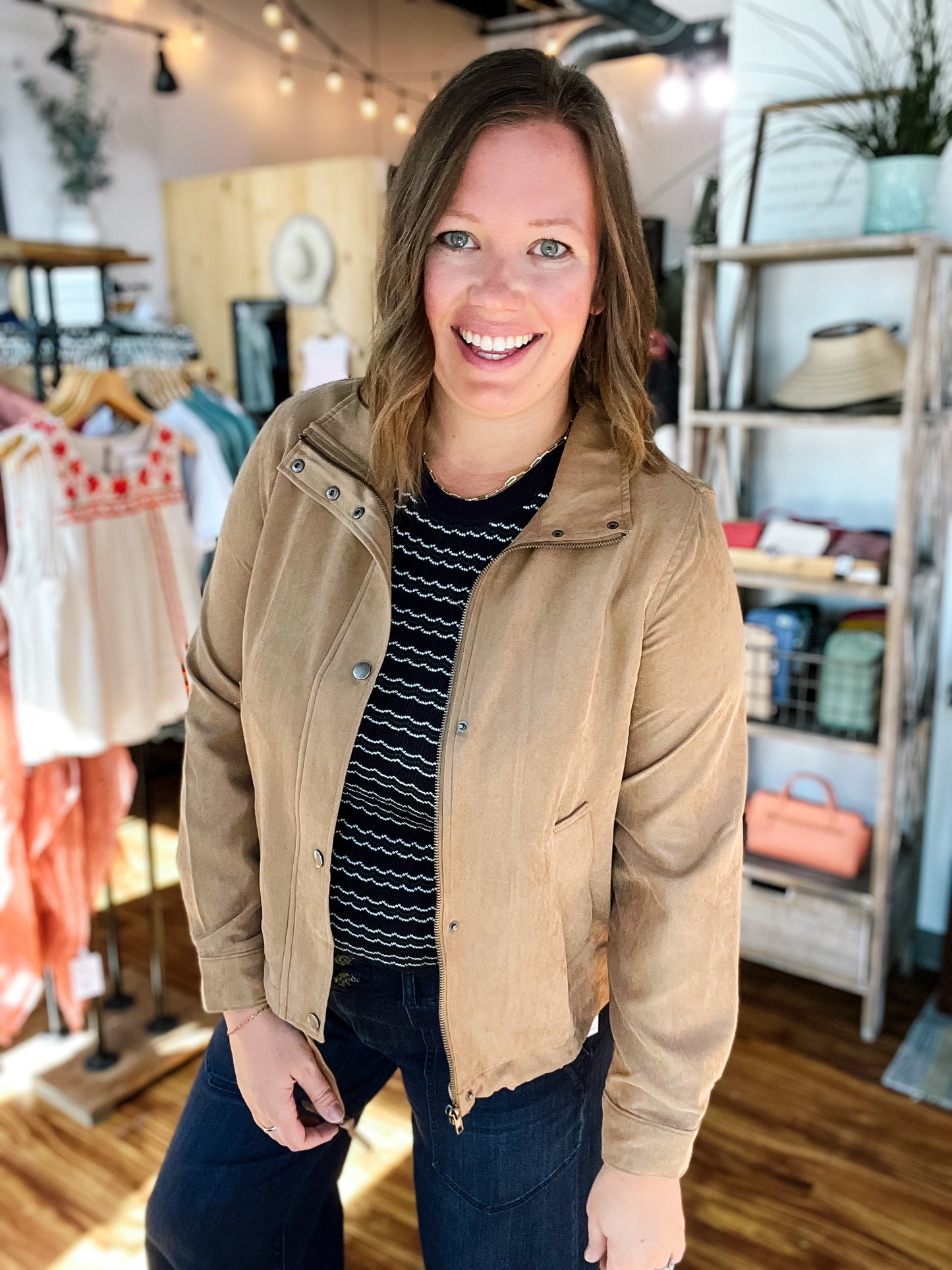 Camel Utility Jacket