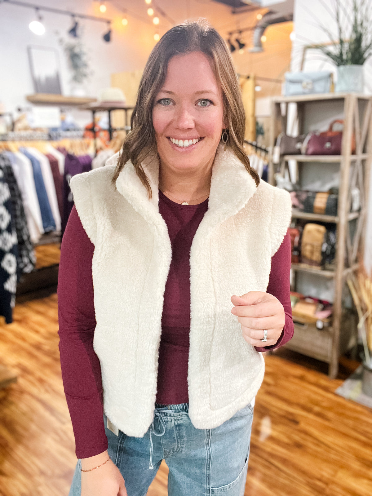 Camel Sherpa Vest