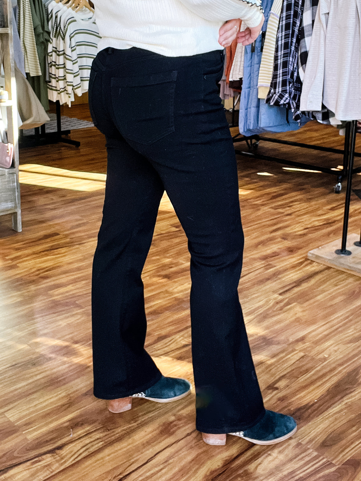 Bobbie Baby Boot Black Rinse Jean