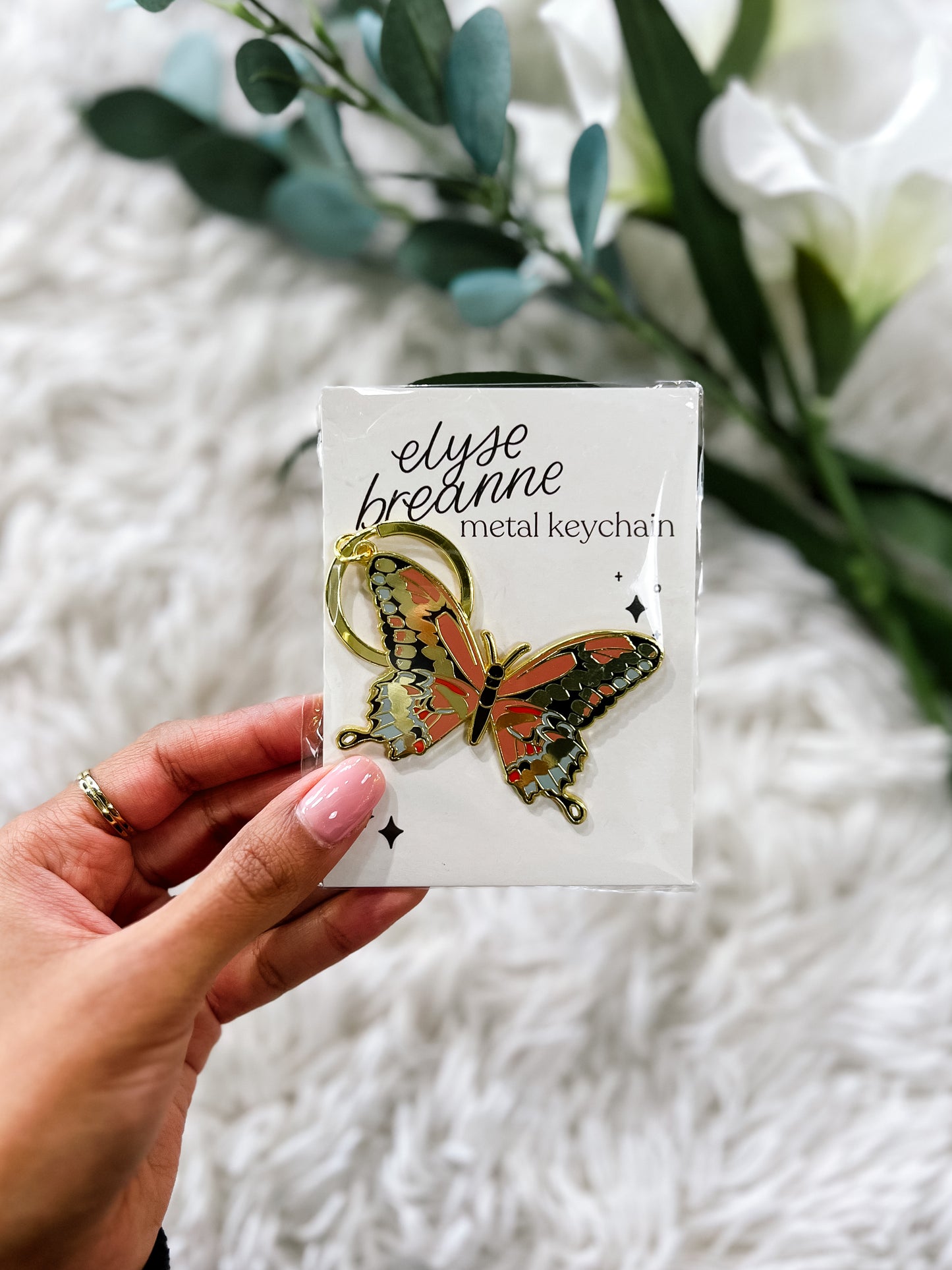 Butterfly Keychain