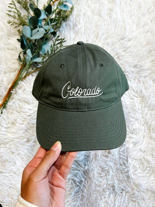 Pine Colorado Script Hat