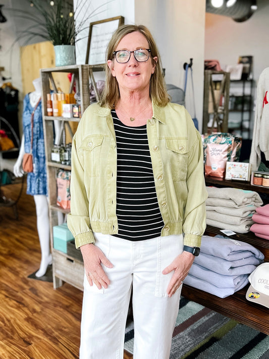 Mustard Short Jacket