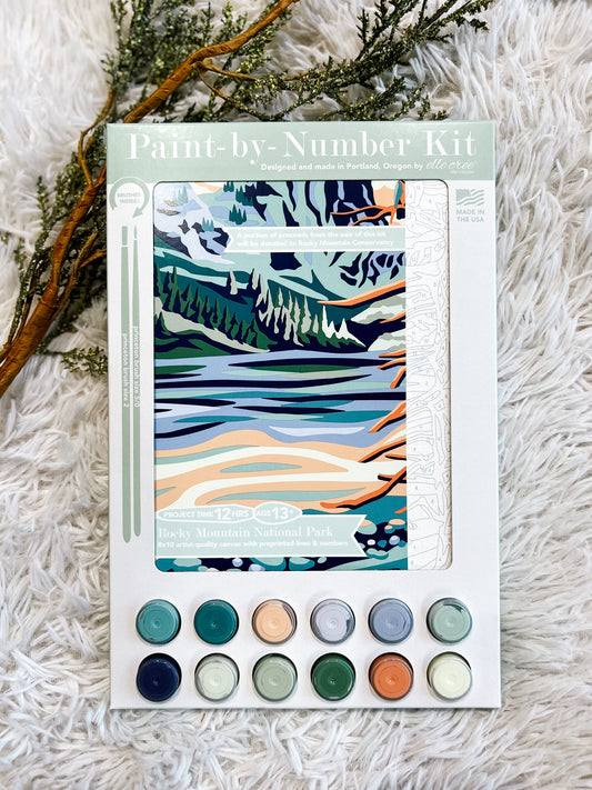 Rocky Mountain Paint By Numbers