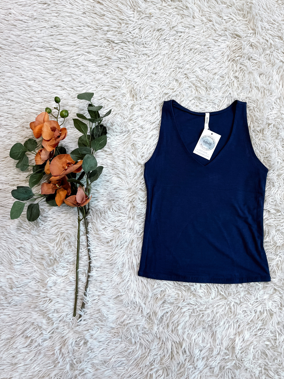V-Neck Double Layer Tank