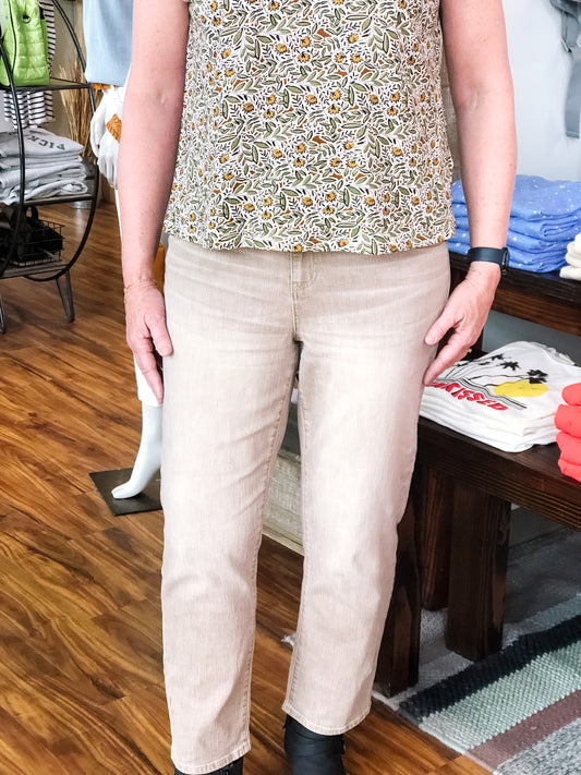 Liv Non Skinny Skinny Vintage Khaki Jean