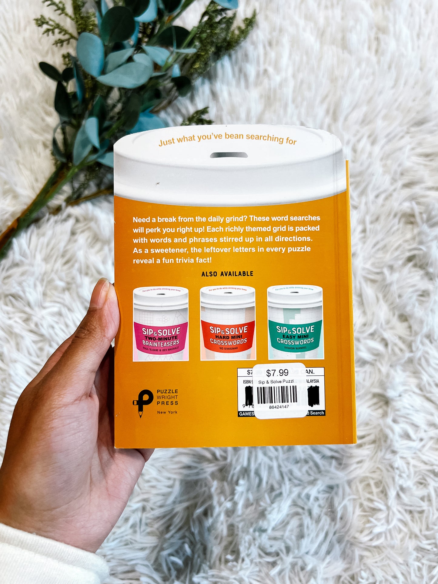 Sip & Solve Puzzle Books