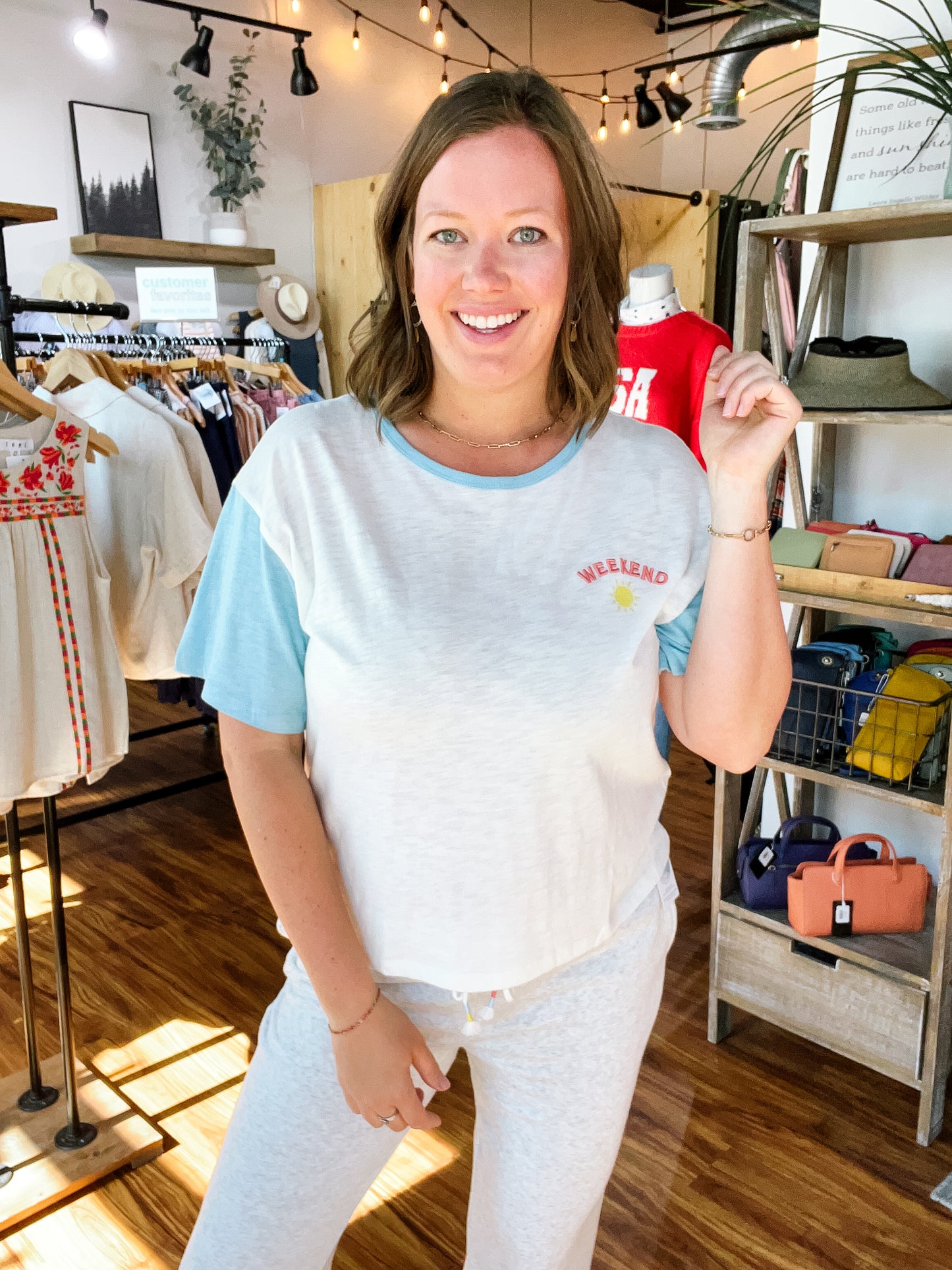 Ivory Weekend T Shirt