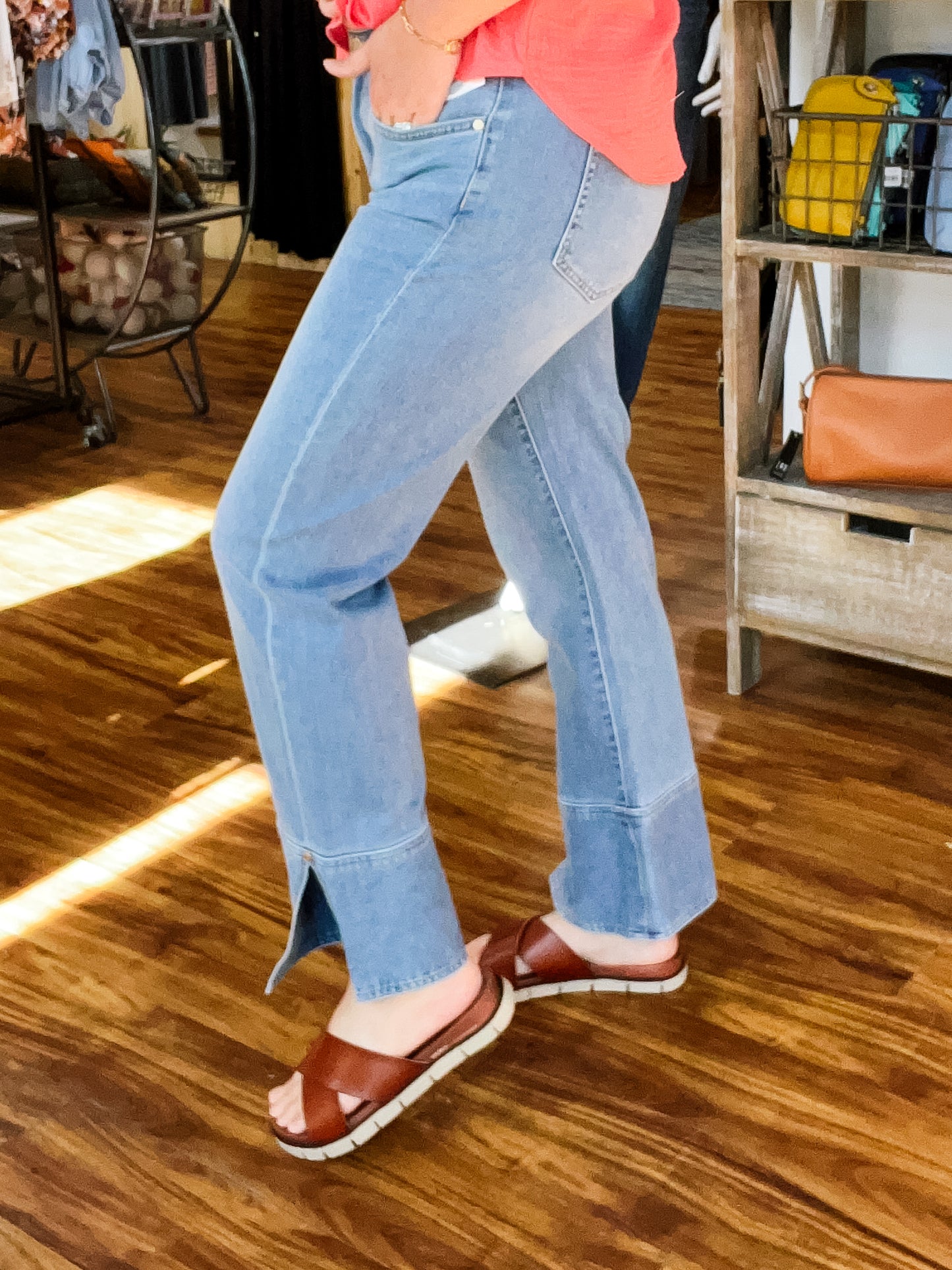 Kennedy Straight Cowboy Sky Jean