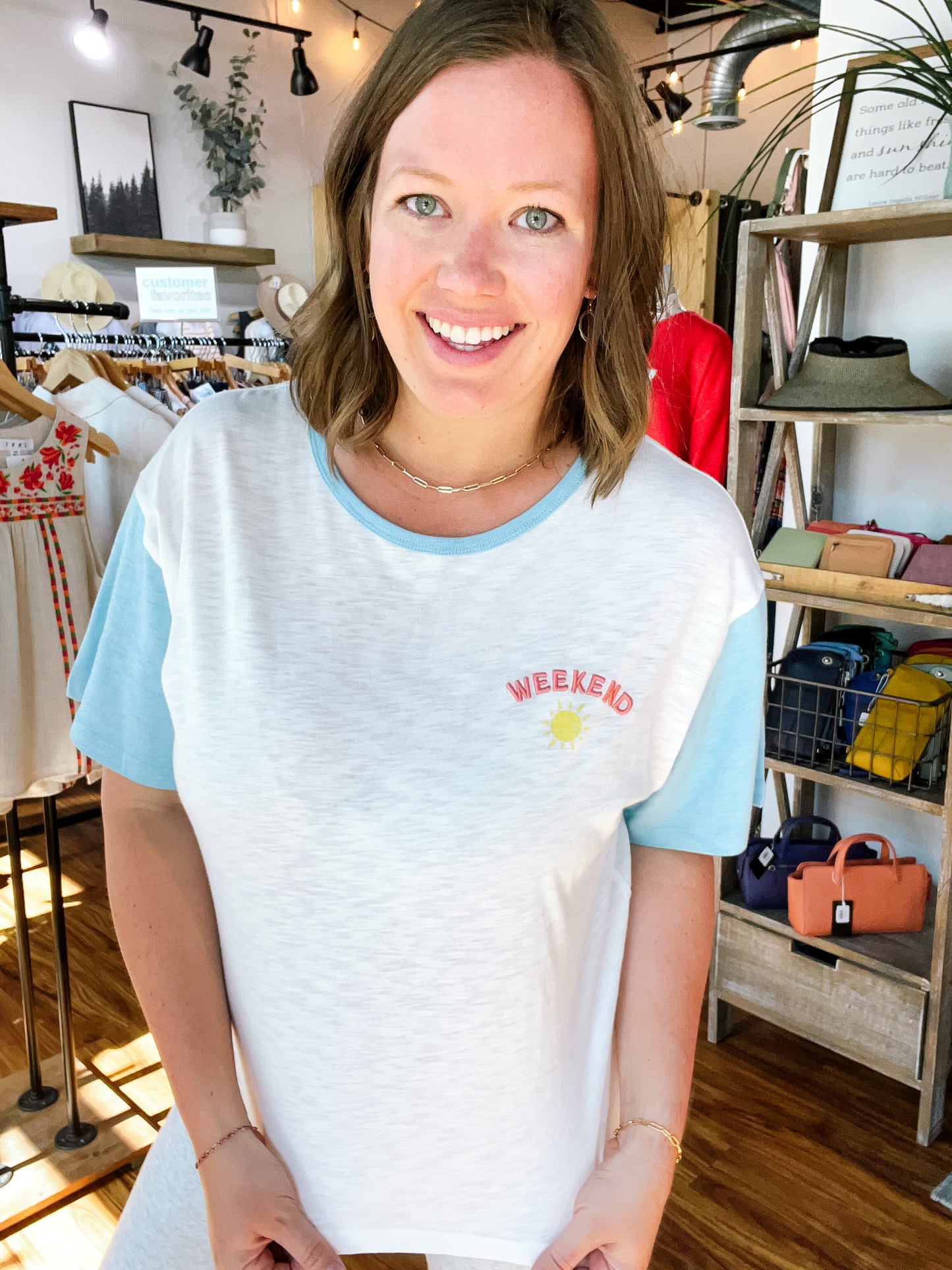 Ivory Weekend T Shirt