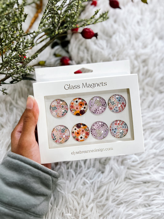 Summer Glass Magnets
